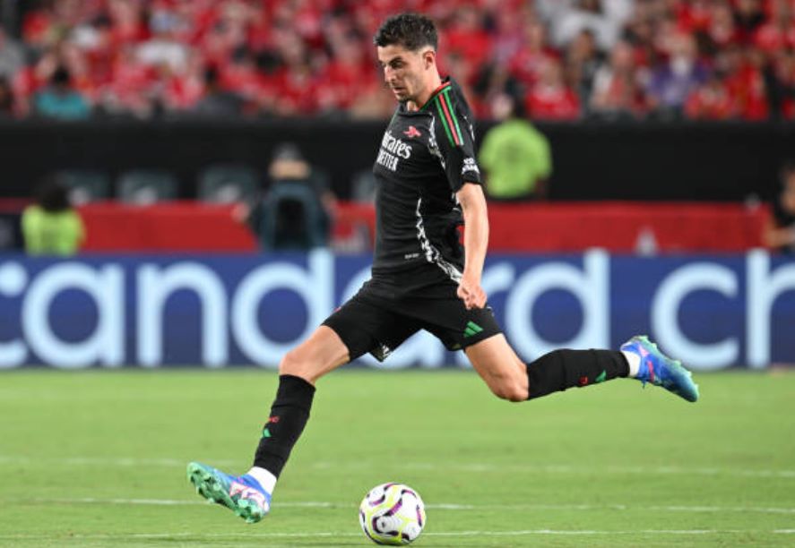 Havertz sẵn sàng nghênh chiến với Merino.